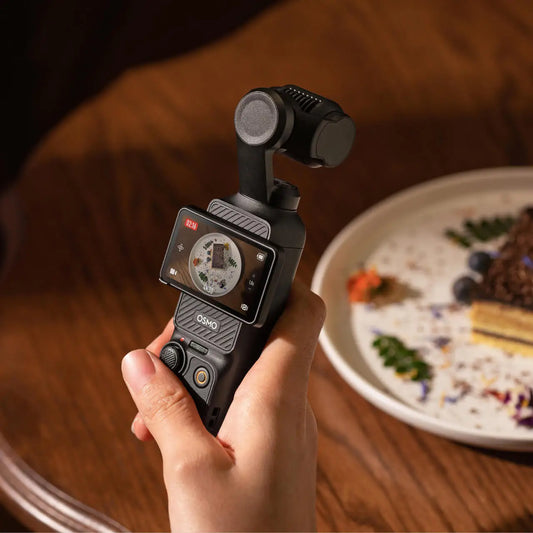 DJI Osmo Pocket 3 – Ultra-Compact 4K/120fps Camera with 1-Inch CMOS Sensor & 2-Inch Rotatable Touchscreen