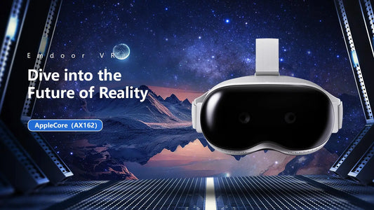 Emdoor All-in-one Vr Ar Mr Device 4k 72hz/90hz 6dof 105 Fov Spatial 4 Glasses VR